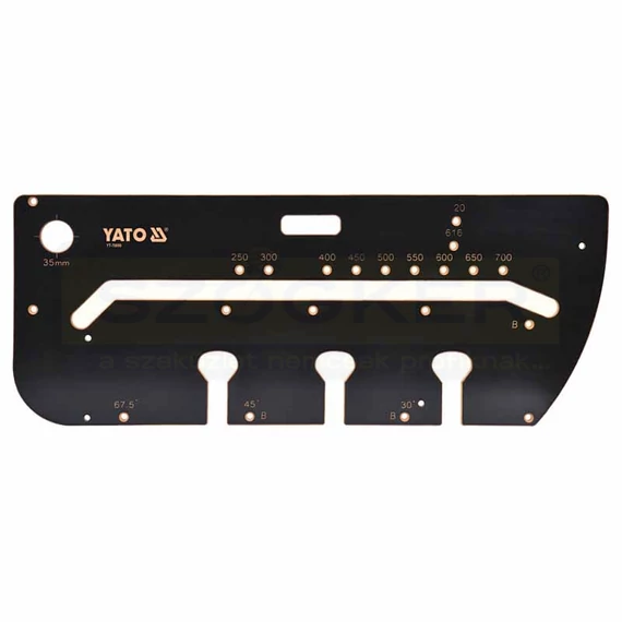 YATO 70890 MUNKALAP ÖSSZEMARÓ SABLON MAX 700mm 1000x390x53mm