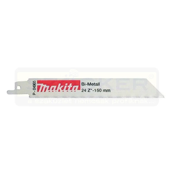 MAKITA P-04905 ORRFŰRÉSZLAP 150mm Z24 BI-M. FINOMV.,FÉMLEM.,INOX 5DB/CS