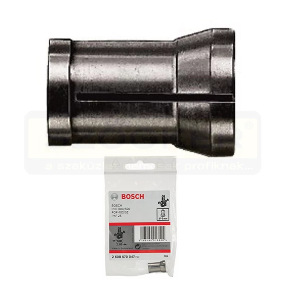 BOSCH 2608570047 BEFOGÓPATRON D06 ANYA NÉLKÜL GGS EGYENES CSISZOLÓHOZ