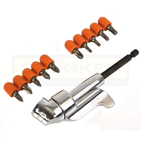 SAROKBEHAJTÓ ADAPTER 11Nm WB1 BIT BEFOGÁS+9DB BIT TOKM. AEG 4932430173