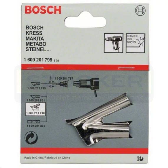 BOSCH 1609201798 HEGESZTŐSARU 9mm/5mm