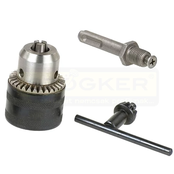 FÚRÓTOKMÁNY FÉM 1,5-13mm 1/2coll+SDS-P.ADAPTER KWB 49291390