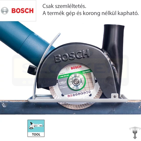 BOSCH 1619P06514 VÉDŐBURKOLAT 115-125mm /d51mm PORGYŰJTŐ UTOLSÓ DARAB