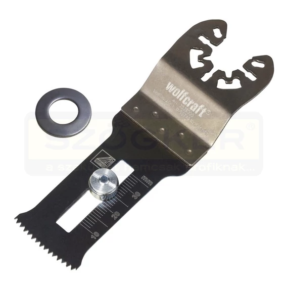 WOLFCRAFT 3839000 MERÜLŐ FŰRÉSZLAP HCS 28mm REZGŐKÉSES KISGÉP, MÉLYSÉGSTOP