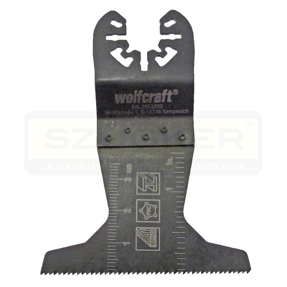 WOLFCRAFT 3952000 MERÜLŐ FŰRÉSZLAP BIMET. 65mm MULTIFUNKCIÓS GÉPHEZ