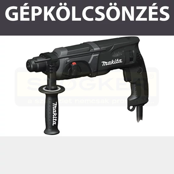 KÖLCSÖNZÉS FÚRÓ-VÉSŐ KALAPÁCS KAUCIÓ 50.000FT KÖLCSÖNZÉS MAKITA HR2470BX40