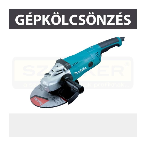 KÖLCSÖNZÉS SAROKCSISZOLÓ KAUCIÓ: 50.000,- FT KÖLCSÖNZÉS MAKITA GA9020R