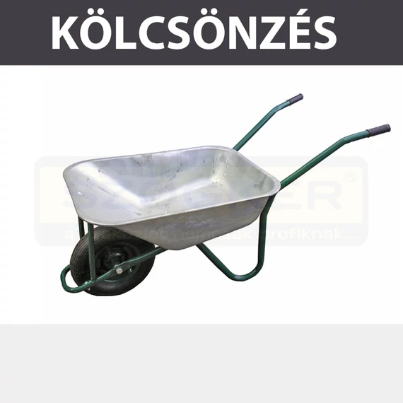 KÖLCSÖNZÉS TALICSKA 85L 150KG KAUCIÓ 15.000,- FT KÖLCSÖNZÉS SZLOVÁK