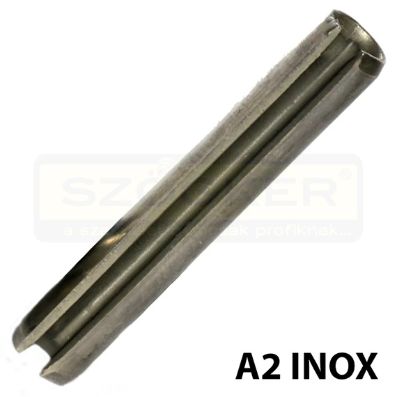 ILLESZTŐSZEG HASÍTOTT D4*10 DIN 1481 A2 INOX IMPORT