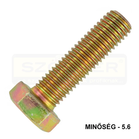 HLF CSAVAR M8*40 DIN 933-5.6 SHG. EGYEDI TM RETRO