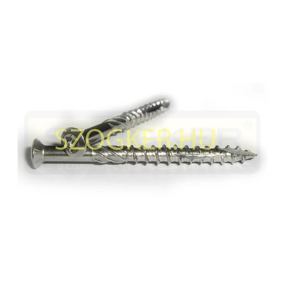 PADLÓ-TERASZCSAV.ÖNM-HEGYESVÉG D4.0*45 SFTX C1 INOX(A2-NATÚR) IMPORT