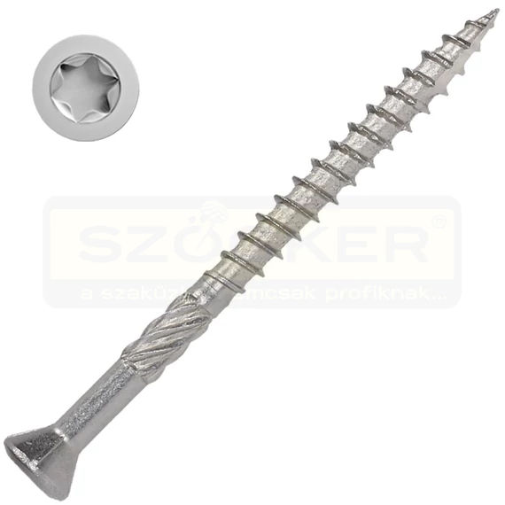 PADLÓ-TERASZCSAV.ÖNM-HEGYESVÉG D4.0*40 LF-SFTX C1INOX(A2-NAT) IMPORT