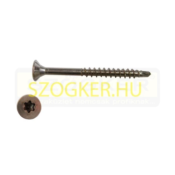 FAFORGÁCSLAPCSAVAR SF D4.5*35 DIN 7505 C2 INOX ÖNFÚRÓ TORX IMPORT