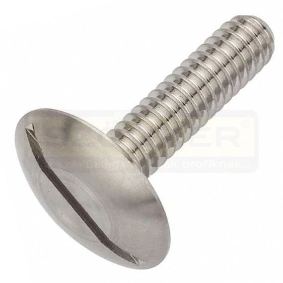 GOMBAFEJŰ CSAVAR M06*25 DÍSZFEJŰ EH A2 INOX IMPORT UTOLSÓ DARABOK