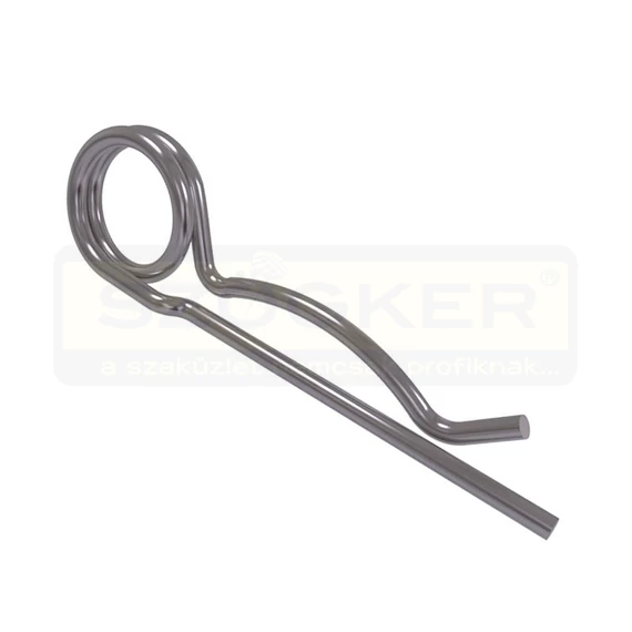 RUGÓS BIZT.SZEG D3.2*60 DIN 11024 A4 DUPLA INOX IMPORT