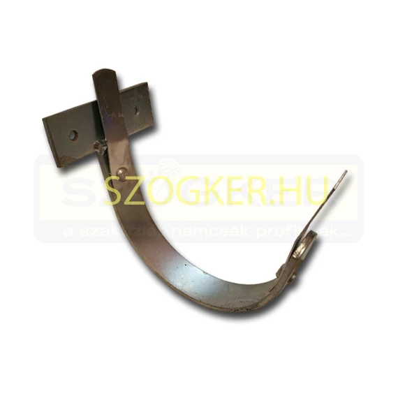 ERESZCSATORNAVAS D25 HG. T SZÁRÚ HOMLOK 25*4mm ANYAG MAGYAR
