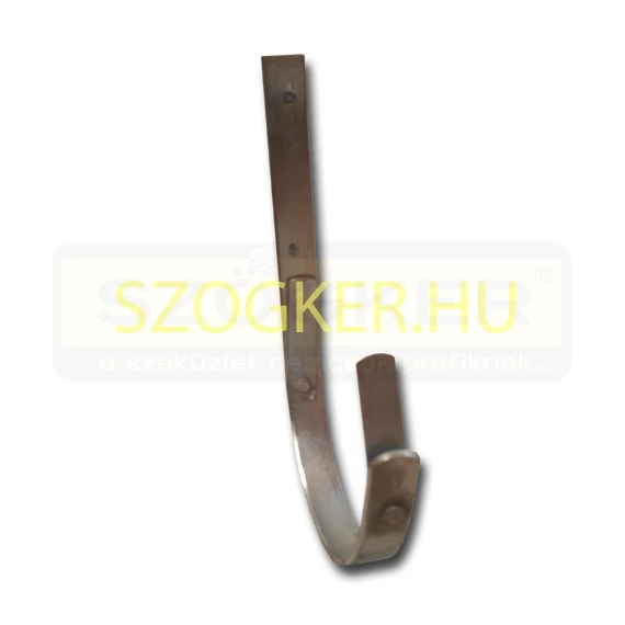 ERESZCSATORNAVAS D25 HG. J ALAKZAT EGYENES SZÁRÚ 25*4mm MAGYAR