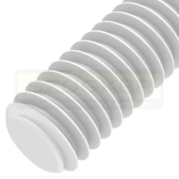 MENETESSZÁL M08*1000mm DIN 975-976 POLIAMID 6.6 FEHÉR IMPORT