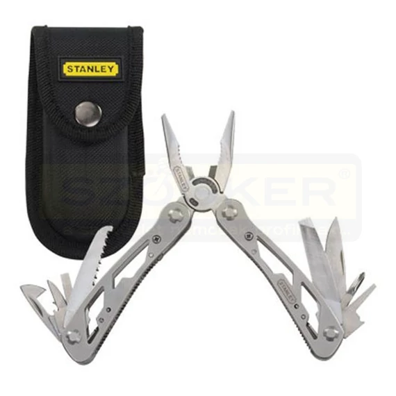 STANLEY 084519 ÖSSZEHAJTHATÓ ÁLLÍTHATÓ KULCS BICSKA ALAKÚ 12R. 170mm INOX