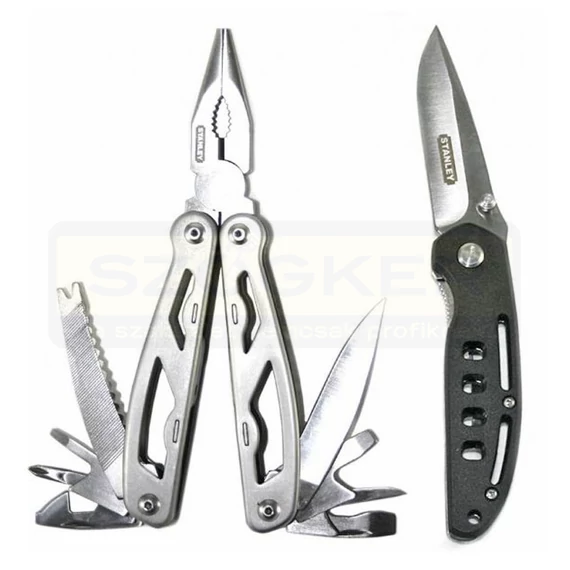 STANLEY STHT071028 ÖSSZEHAJTHATÓ ÁLLÍTHATÓ KULCS BICSKA ALAKÚ 12R.INOX+KÉS