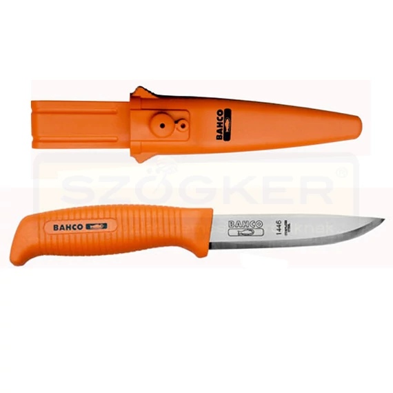 BAHCO 1446 VADÁSZKÉS PROFI 23cm NAR.TOK UNIVERZÁLIS MORA NARANCS