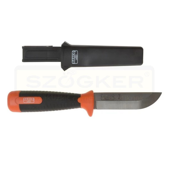 BAHCO 2449 VADÁSZKÉS PROFI 23cm UNIVERZÁLIS NARANCS-FEK.ÍV.VÉG