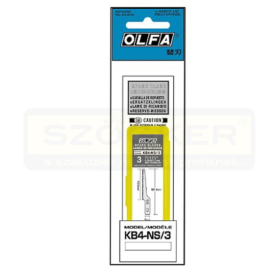 OLFA KB4-NS/3 DEKORPENGE FŰRÉSZ 43,5mm 03DB/CS.