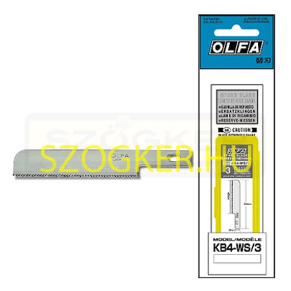 OLFA KB4-WS/3 KIFUTÓ DEKORPENGE 46mm FŰRÉSZ 03DB/CS.