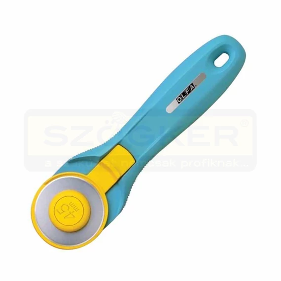 OLFA RTY2/C KÖRKÉS TEXTILHEZ 45mm NYÉLLEL VILÁGOSKÉK