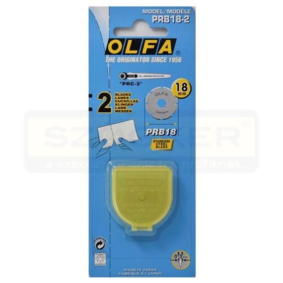 OLFA PRB18-2 PERFORÁLÓ PENGE 18mm KÖRPENGE