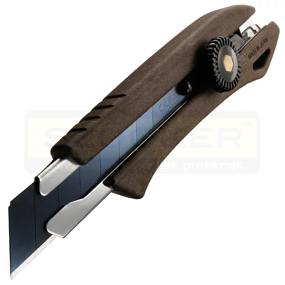 OLFA WD-L/BRN DEKORKÉS 18mm FÉMVEZETŐS TEKERŐS