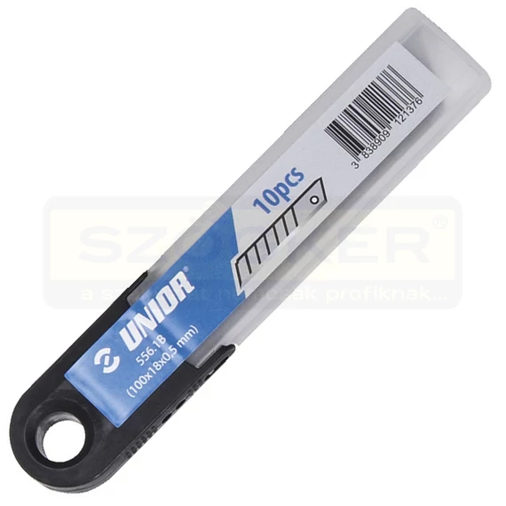 UNIOR 612137 DEKORPENGE TÖRHETŐ 18mm 10DB/CSOM. 556A ÉS B KÉSHEZ