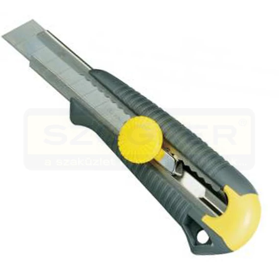 STANLEY 010418 DEKORKÉS TÖRHETŐ 18mm FÉMVEZ. DYNA GRIP TEKERŐS RÖGZÍTÉSSEL