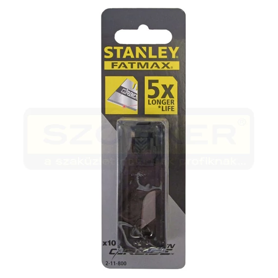 STANLEY 211800 DEKORPENGE TRAPÉZ TÖRHETŐ 18mm 10DB/CSOMAG FAT-MAX