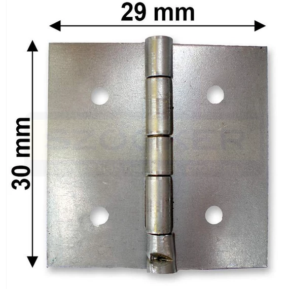 CSUKLÓSPÁNT NORMÁLSZÉLES 30mm NATÚR 30x30 NYITOTT MAGYAR 222