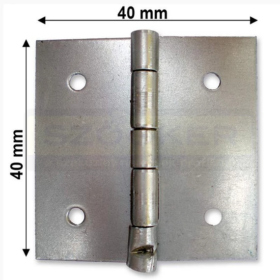CSUKLÓSPÁNT NORMÁLSZÉLES 040mm NATÚR 40x40 NYITOTT MAGYAR 223