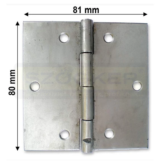 CSUKLÓSPÁNT NORMÁLSZÉLES 080mm NATÚR 80x80 NYITOTT MAGYAR 227