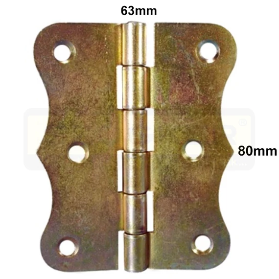 CSUKLÓSPÁNT NORMÁL SZÉLES 80mm SHG. 80x63 NYITOTT DÍSZES IMPORT 174320090