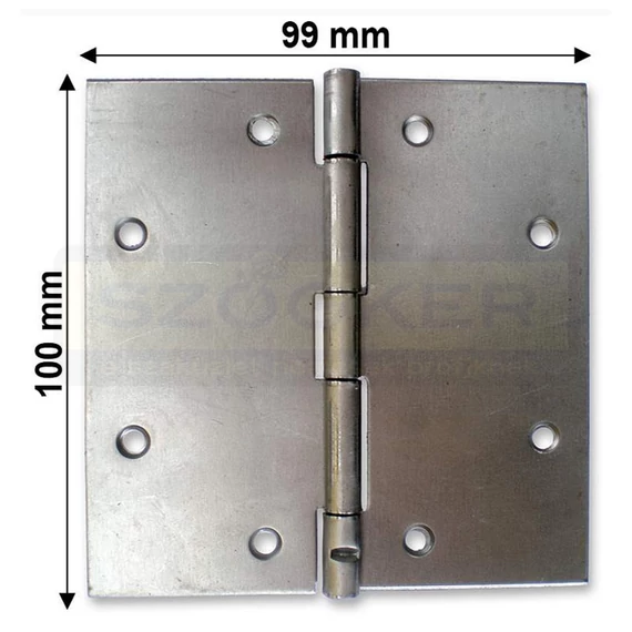 CSUKLÓSPÁNT NORMÁLSZÉLES 100mm NATÚR 100x100 NYITOTT MAGYAR 228