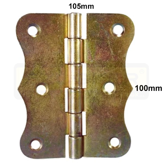 CSUKLÓSPÁNT NORMÁL SZ. 100mm SHG. 100x105 NYITOTT DÍSZES IMPORT 174320100