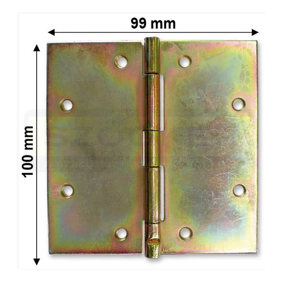 CSUKLÓSPÁNT NORMÁLSZÉLES 100mm SÁRGAHORG. 100x100 NYITOTT MAGYAR 238