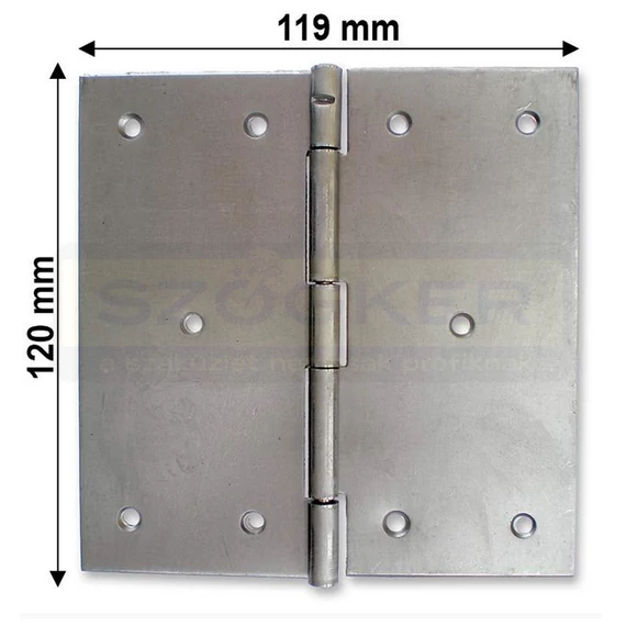 CSUKLÓSPÁNT NORMÁLSZÉLES 120mm NATÚR 120x120mm NYITOTT MAGYAR 229