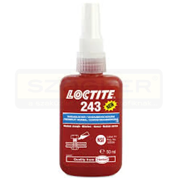 RAGASZTÓ CSAVARHOZ 50ML KÖZEPES SZILÁRDSÁGÚ LOCTITE 243/50