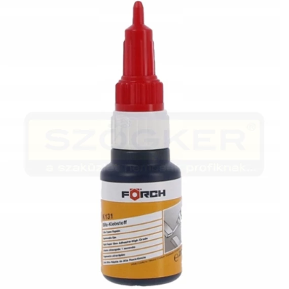 CSAVAR RÖGZITŐ K121 10g PIROS NAGY SZILÁRDSÁGÚ MELEGEN OLD. FÖRCH 64204156