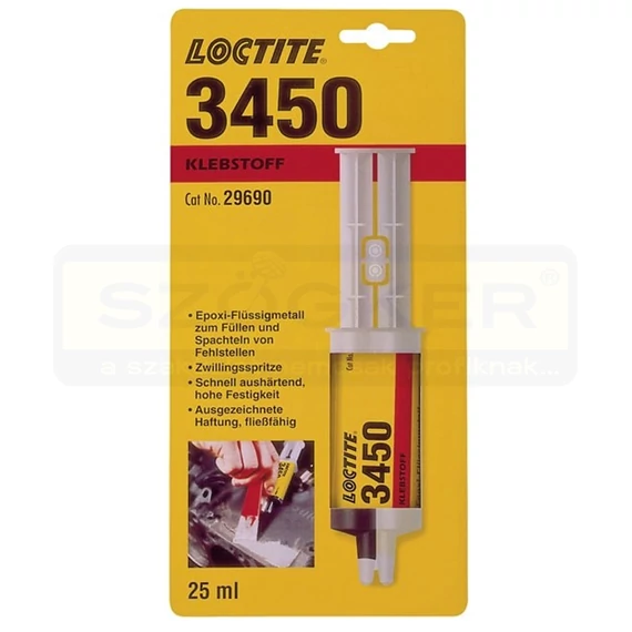 RAGASZTÓ EPOXY 25ML FÉMTARTALMÚ LOCTITE 3450/25