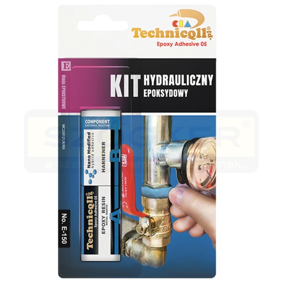 RAGASZTÓ EPOXY GYURMA 35GR VÍZVEZETÉKHEZ TECHNICOLL E-150