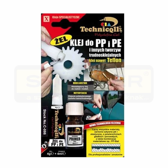 PILLANAT RAGASZTÓ 4GR+4ML POLIETILÉ+POLIPROPILÉN TECHNICOOL C-086