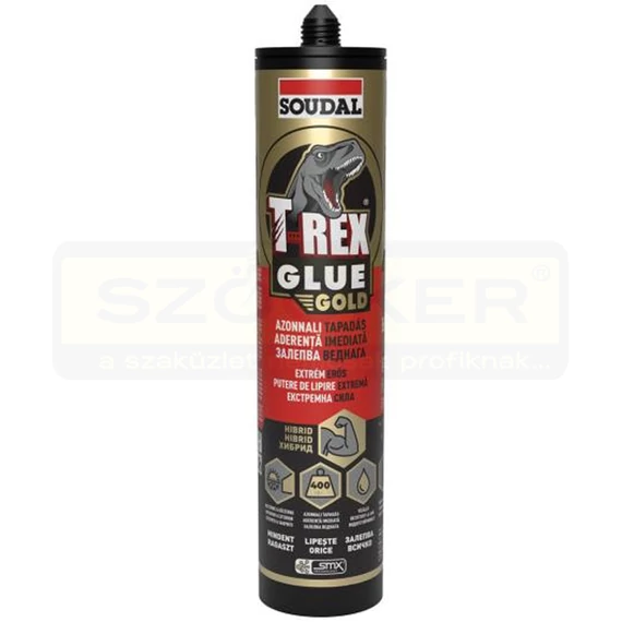 RAGASZTÓ ÉPÍTÉSI 290ml T-REX GOLD EXTRA ERŐS EXTREME SOUDAL 146055
