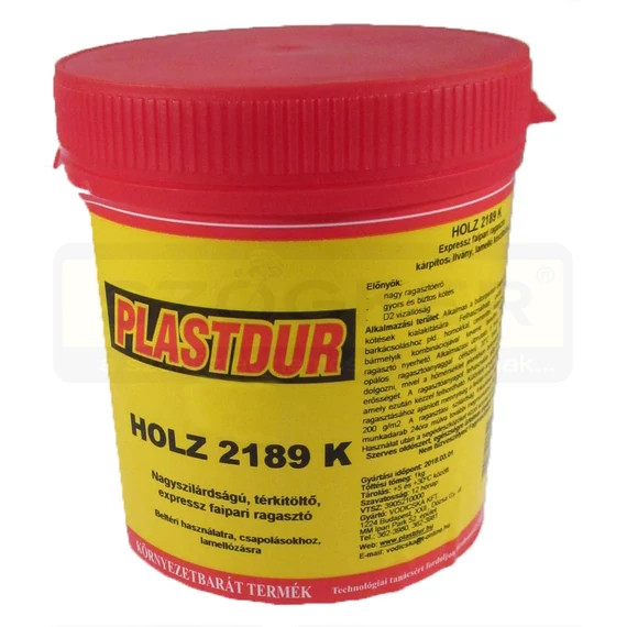 FARAGASZTÓ NAGYSZILÁRD,CSAPHOZ 1KG EXPRESSZ-D2 VÍZÁLLÓ PLASTDUR HOLZ-2189K UTOLSÓ DB
