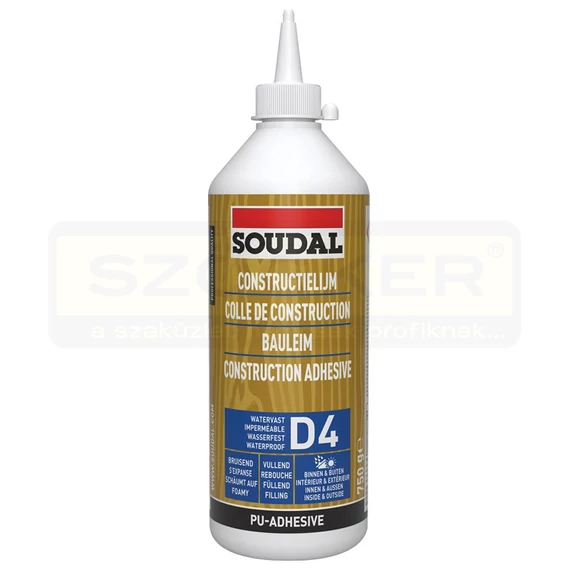 FARAGASZTÓ VÍZÁLLÓ 66A - 750gramm PU D4 SOUDAL 124662